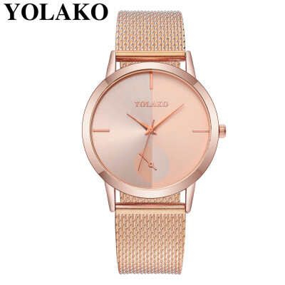 

YOLAKO Fashion Quartz Watch Women Watches Ladies Girls Famous Brand Wrist Watch Female Clock Montre Femme Relogio Feminino 533