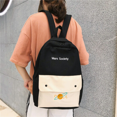 

Insfeng schoolbag female Korean version junior high school students Guzhuanggan Girl School Backpack Mori Department small fresh s