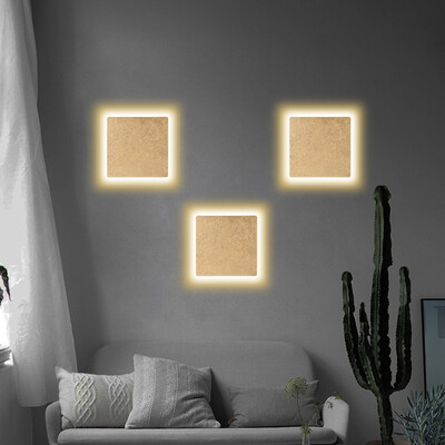 

Square wall lamp
