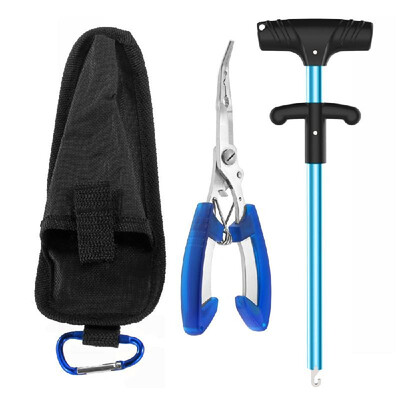 

Aluminum Alloy Fishing Hook Remover Extractor with Stainless Steel Fish