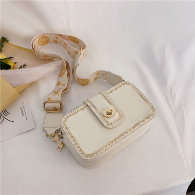 

Summer new bag handbags new 2019 summer small fresh broadband wild shoulder slung fashion small square bag