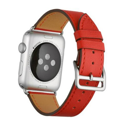 

for iwatch belt Series 4321 Genuine Leather Bracelet Leather Band For Apple Watch strap Single Tour 38mm 42mm 40mm 44mm
