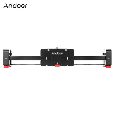 

Andoer V2-370 Compact Retractable Track Slider 37cm Rail Shooting Video Stabilizer 425cm Max Sliding Distance 14"&38" Screw