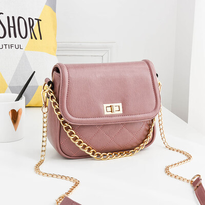 

2019 summer new womens bag portable Korean fashion fresh small square bag trend shoulder Messenger bag