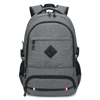 

Marsoul backpack mens student bag casual USB charging backpack mens large-capacity computer bag tide