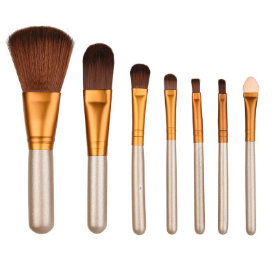 

Toponeto Brushes 7pcs Beauty Professional Makeup Brushes Defined Tools Foundation Powder Brush