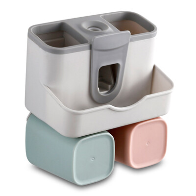 

Wall-mounted Automatic Toothpaste Squeezer Set