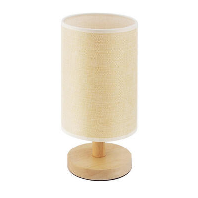 

Wood Lamp Holder LED E27 Dimmer Table Lamp For Bedroom Bedside Bar Deco Light 80 - 265V 0 - 5W