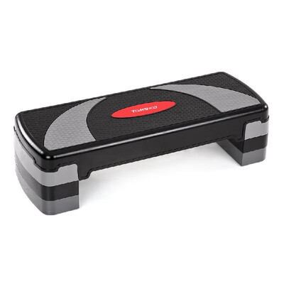 

TOMSHOO 31" Aerobic Stepper Adjustable Aerobic Platform Stepper with Risers Step Aerobics Trainer Home Gym Exercise Fitness Workou