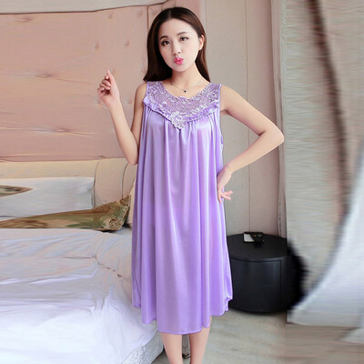

1 Pc Women Sexy Lace Long Peignoir Pajamas Sleepwear Robes Nightgown Nightwear