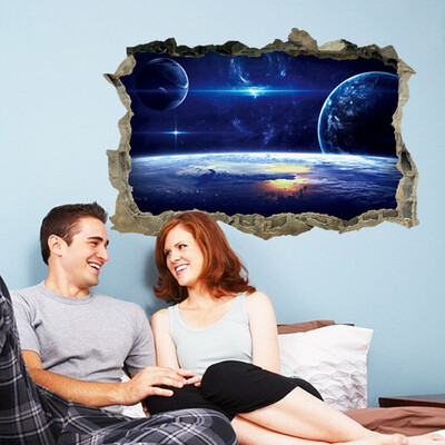 

〖Follure〗3D Star Series Floor Wall Sticker Removable Mural Decals Vinyl Art Room Decor A