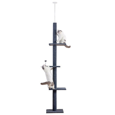 

95-113inch Pet Cat Tree Pet Tree for Cats Cat Tower Cat Activity Tree for Kittens Pet House Play