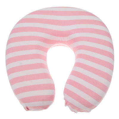 

Stripes U Shaped Neck Pillow Slow Rebound Memory Foam Plane Travel Cushion
