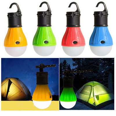 

〖Follure〗4Pc Outdoor Portable Hanging LED Camping Tent Light Bulb Fishing Lantern Lamp