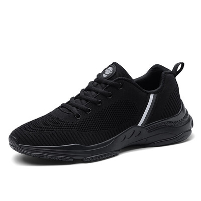 

Casual sports shoes mens trend old shoes fitness running shoes flying mesh breathable lightweight running shoes