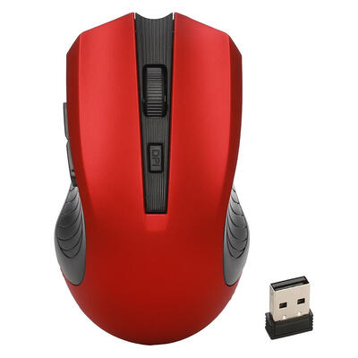 

W7 6 Keys 24G Wireless Mouse 1600 DPI Office PCLaptopComputer USB Mice