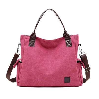 

Canvas Large Capacity Casual Totes Women Handbag Shoulder Messenger Bag