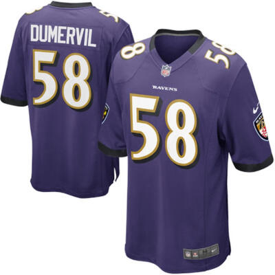 

Mens Football Jersey Baltimore Ravens Elvis Dumervil Purple Game Jersey