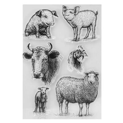 

Animal Silicone Clear Stamps DIY ScrapbookingPhoto Album Cards Paper Craft