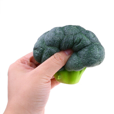 

Tailored Broccoli Stress Reliever Scented Super Slow Rising Squeeze Toy Keychain 11cm