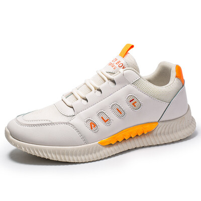 

Mens shoes running tide shoes breathable mesh small white shoes summe casual