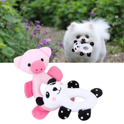 

Greensen 2PCS Cotton Teether Teething Interactive Chew Toy for Pet Dogs Cats