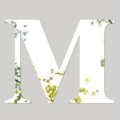 

〖Follure〗Mirror Wall Sticker 26 Letters DIY Art Mural Home Decor Acrylic Decals Silver A