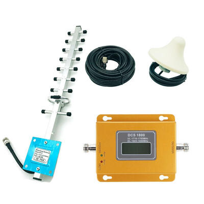

DCS 1800MHz Cell Phone Signal Booster Cell Signal Repeater Amplifier Kit-EU Plug
