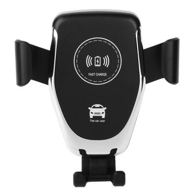 

C6 Car Qi Wireless Charger 10W Fast Charging Gravity Phone Holder Mount