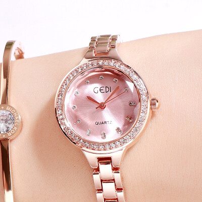 

Celebrity temperament high value luxury ladies watch diamond watch small alloy watch female direct sales hot money