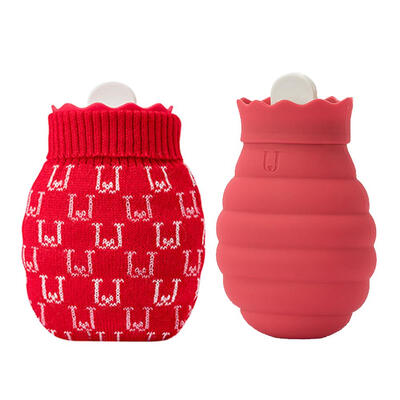 

313ml Hot Water Bag Microwave Heating Silicone Hot Water Bottle Hand Warmer