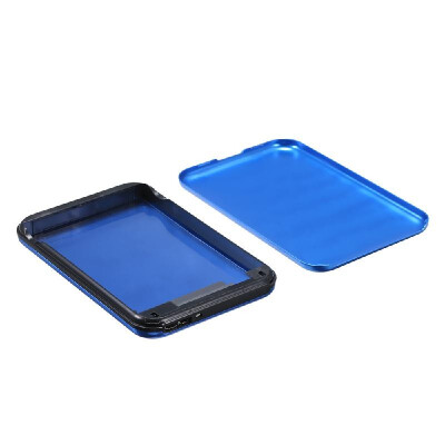 

25 Inch HDD Case USB30 to SATA HDD Converter Adapter External Case 4TB Hard Disk Drive Box External HDD EnclosureBlue