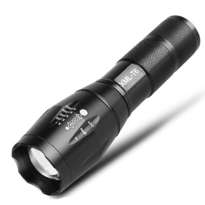 

A100 strong light flashlight LED telescopic zoom charging xml-t6 L2 mini flashlight