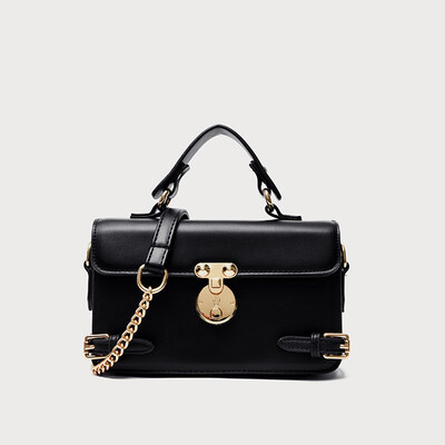 

Qiao Bani 2019 new European&American style fashion high quality chain flip bag hand strap shoulder diagonal trend handbags