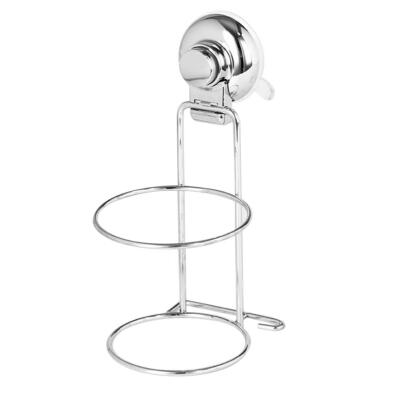 

Stainless Steel Suction Cup Wall Mounted Bathroom Hair Dryer Holder Rack