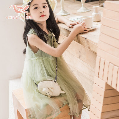 

SHUOTU A version of the dress skirt girl dress princess dress 12140