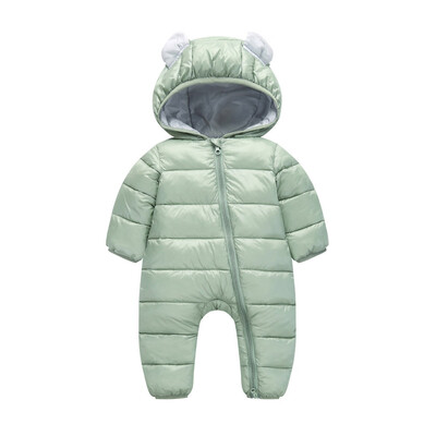 

Baby Boys Girls Kid Rompers Children Winter Thick Cotton Warm Clothes Jumpsuit