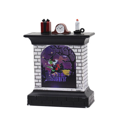 

〖Follure〗New Halloween Creative LED Fireplace Light Bar KTV Desktop Decoration Props