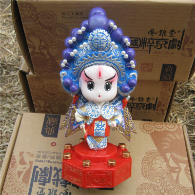 

Face decoration car decoration Beijing Opera ornaments Chinese style gifts