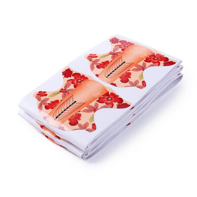 

100pcs French Nail Form Acrylic Tip Gel Nails Sticker Extension Curl Form