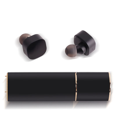 

True Wireless Stereo TWS K3 Mini Invisible Double Earpiece Wireless Sport Earphone Bluetooth 42 Headset with 500mAh power bank