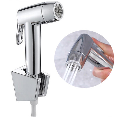 

〖Follure〗Quality Hand Held Shower Head Douche Toilet Bidet Spray Wash Bathroom Shower
