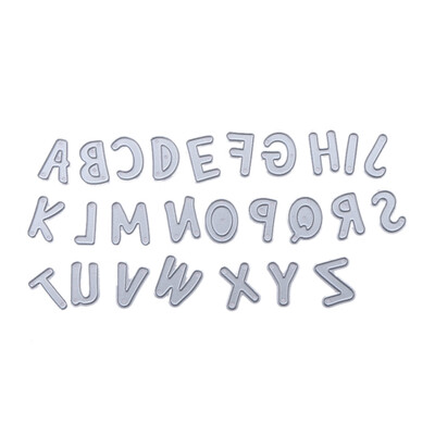 

English Letter DIY Album Card Metal Embroidery Craft Stencil Cutting Die