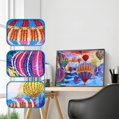 

Siaonvr Special Shaped Diamond Painting DIY 5D Partial Drill Cross Stitch Kits Crystal R