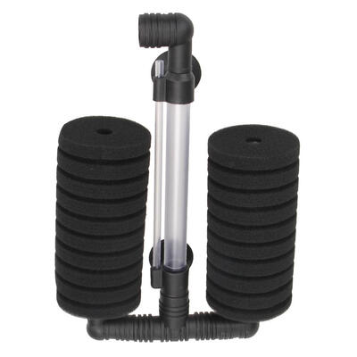 

Mute Aquarium Filter Fish Tank Air Pump Skimmer Biochemical Cotton Sponge
