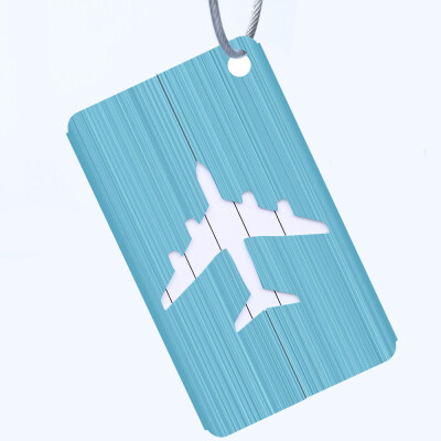 

〖Follure〗Aluminium Luggage Tags Suitcase Label Name Address ID Bag Baggage Tag Travel