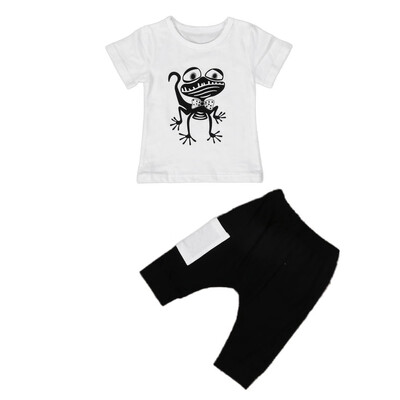 

Toddler Infant Kids Baby Boys Clothes T-shirt Tops Shorts Pants Outfits Set 70