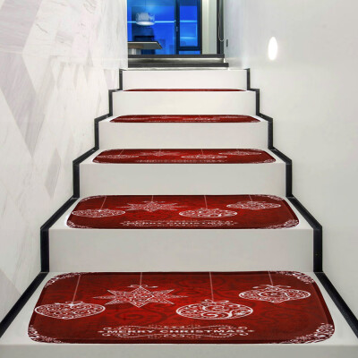 

〖Follure〗Christmas Decoration 1Set StepBasic Non-Slip Coral Fleece Resistant Carpet Stair