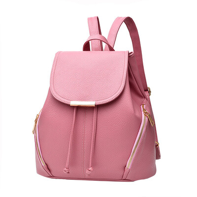 

Gobestart Fashion School Leather Backpack Shoulder Bag Mini Backpack for Women & Girls