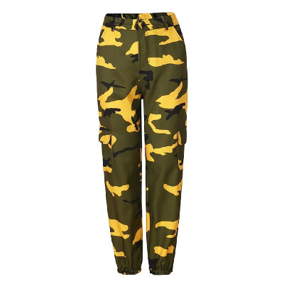 

Women Camouflage Outdoor Trousers Sport Jogger Casual Pants Climbing New Fashion